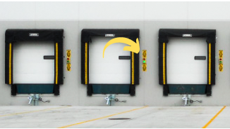 Overhead discount dock lights